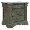 thumbnail image 1 of Madison Ridge Brown Wood 3 Drawer Nightstand by Pulaski Furniture, 1 of 9