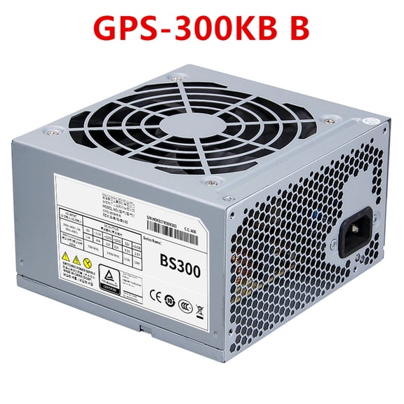 PFC With PCIE 6Pin 300W Silent Power Supply GPS-300KB B BS300