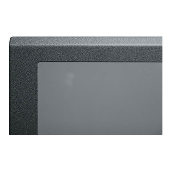 Middle Atlantic - Rack door - front - black - 40U - 19" - for DWR; ERK; SR Series Pivoting Rack; VMRK; VRK