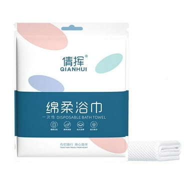 PFDDRW 4X Disposable Soft Skin-Friendly Bath Towel Thickened Individually Pa (bath towel 70 * 100cm)
