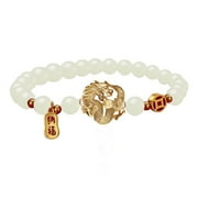 PFDDRW Bracelet 2024 New Year of Dragon Beaded Charm Bracelet Chinese Zodiac Dragon Pendant New Year Gift Unisex Jewelry
