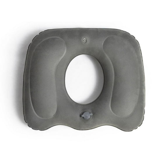 PFDDRW Prostate CoccyX Hemorrhoid Sciatica Foam Seat Pain Relief Donut Seat (grey)