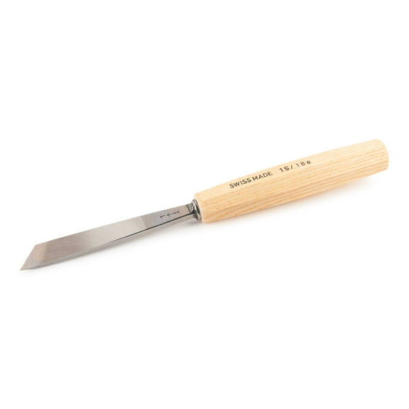 Pfeil "Swiss Made" 18Mm # 1 Sweep Skew Cut Chisel - Single Bevel