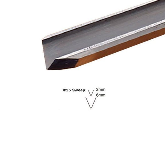 Pfeil "Swiss Made" 1Mm # 15 Sweep V-Parting Tool