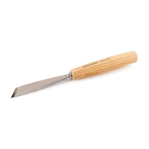 Pfeil "Swiss Made" 20Mm # 1 Sweep Skew Cut Chisel - Single Bevel