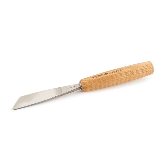 Pfeil "Swiss Made" 25Mm # 1 Sweep Skew Cut Chisel - Single Bevel