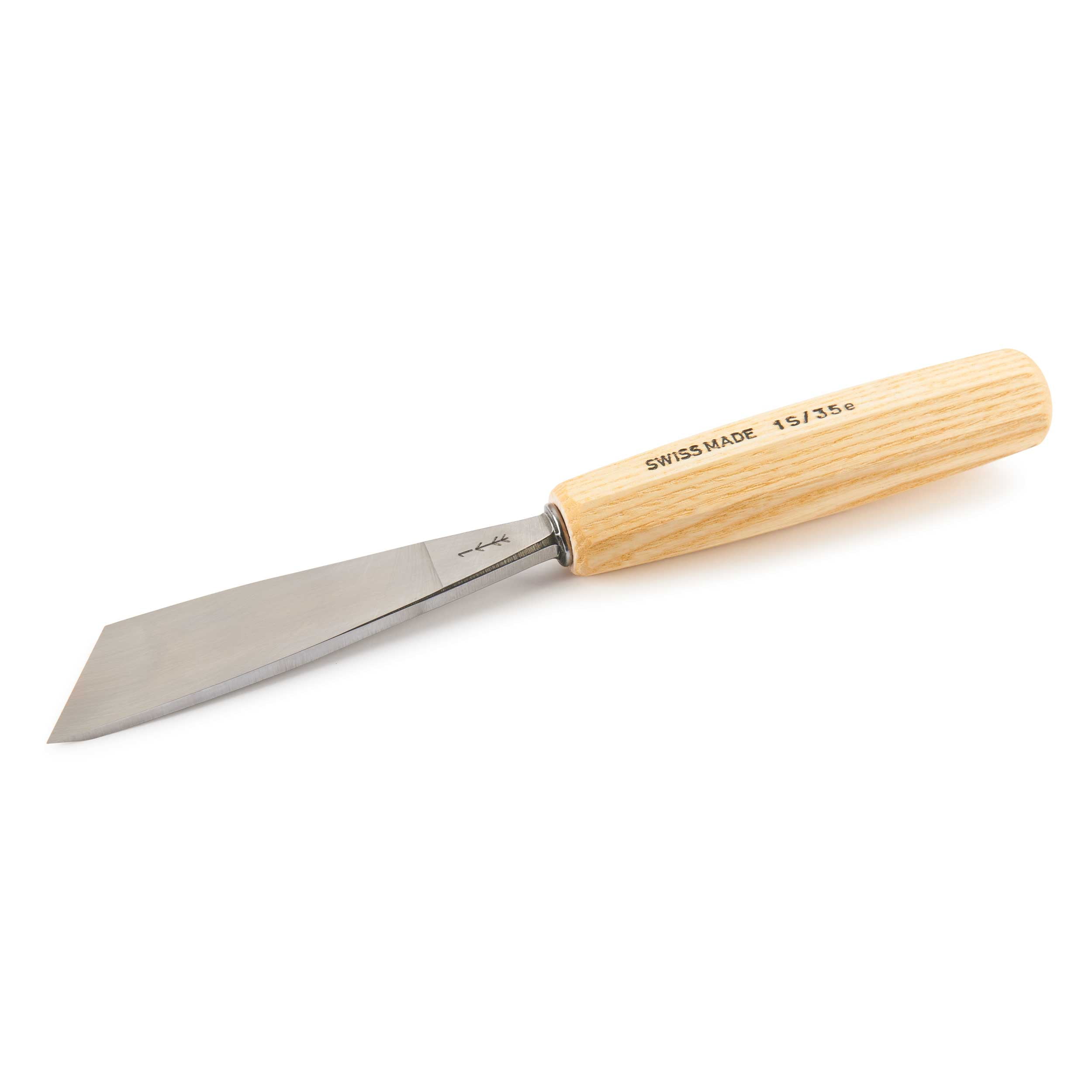PFEIL \"Swiss Made\" 35mm # 1 Sweep Skew Cut Chisel - Single Bevel...