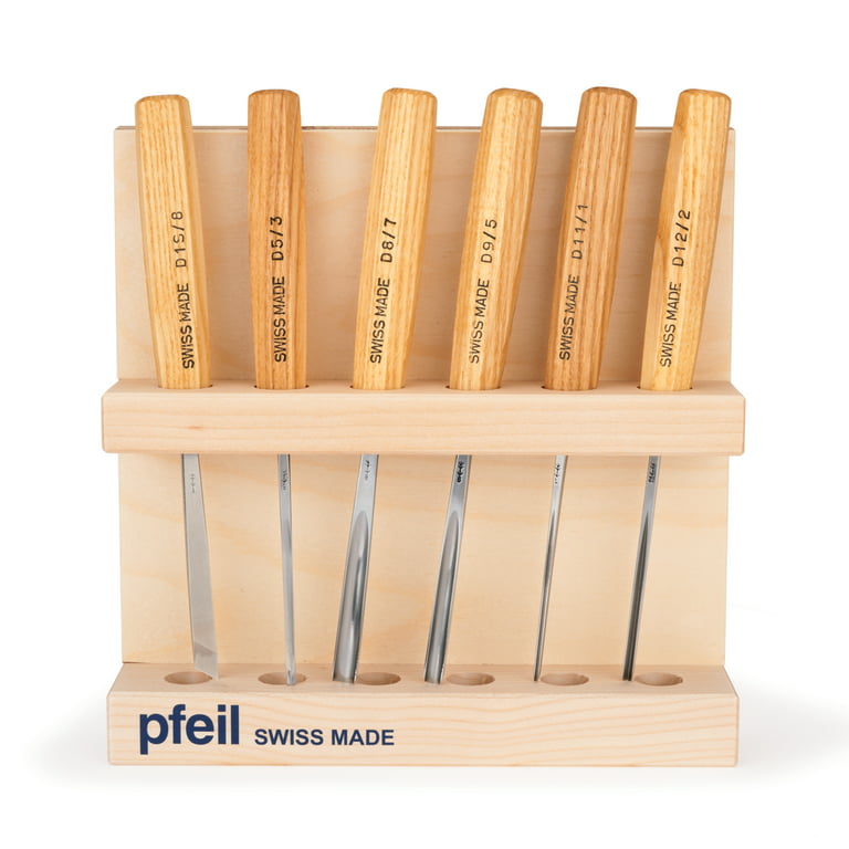 PFEIL Swiss Made Carving Set, PFEIL Professional, Complete Set