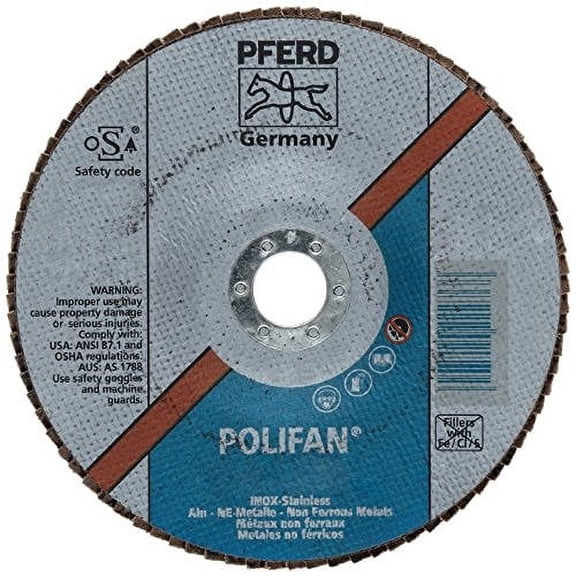 PFERD 62369 7 X 7/8 POLIFAN SG A-COOL FLAT 40G