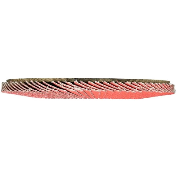 PFERD Polifan SGP CO-COOL Abrasive Flap Disc, Type 29, Round Hole, Phenolic Resin Backing, Aluminum Oxide, 4-1/2" Dia., 40 Grit (Pack of 1)