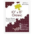 thumbnail image 1 of PFF PictureFrameFactoryOutlet - 10x15 Inch - Premium 1.25" White Profile - Picture Frame for Artwork, Puzzles, Photos, Certificates, 1 of 5