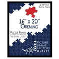 thumbnail image 1 of PFF PictureFrameFactoryOutlet - 16x20 Inch - Premium 1.25" Black Profile - Picture Frame for Artwork, Puzzles, Photos, Certificates, 1 of 3
