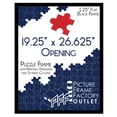 thumbnail image 1 of PFF PictureFrameFactoryOutlet - 19.25x26.625 Inch - Premium 1.25" Black Profile - Picture Frame for Artwork, Puzzles, Photos, Certificates, 1 of 5