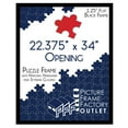 thumbnail image 1 of PFF PictureFrameFactoryOutlet - 22.375x34 Inch - Premium 1.25" Black Profile - Picture Frame for Artwork, Puzzles, Photos, Certificates, 1 of 7