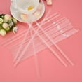 thumbnail image 1 of PFFRIZ 100Pcs 210mm Clear Long Flexible Drinking Straws Plastic Drinking Straws Clearance(Clear), 1 of 4