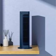 PFFRIZ 1PC Desktop Silent Fan, Office USB Tower Fan, Household High Wind Wall Mounted Fan, Cooling Fan Air Conditioner, Suitable for Your Desk, Nightstand (Gray Rechargeable model)