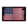 thumbnail image 1 of PFFRIZ American Flag Metal Sign - Patriotic Home Decor, USA American Flag Wall Print, Indoor or Outdoor Use Metal Sign Clearanc, 1 of 9