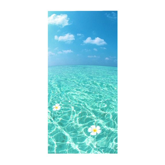PFFRIZ Beach Beach Hand Towels Seashells Starfishs Face Towel Ocean Sea Soft Thin Guest Towel Portable Kitchen Tea Towels Dish 60 X 30 in Clearance