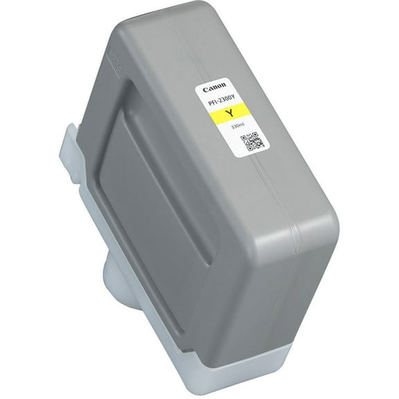 Canon PFI-2300 330ml Yellow Pigment Ink Tank for imagePROGRAF GP-2000 and GP-4000 Printers