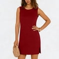 thumbnail image 1 of PFRNLF Dresses for Women Summer Vacation Sleeveless Casual Tank Dress, 1 of 7