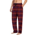 thumbnail image 1 of CYiJun Mens Plaid Pajama Pants Lounge Sleepwear Pj Lightweight Bottoms Soft Drawstring and Pockets, 1 of 6