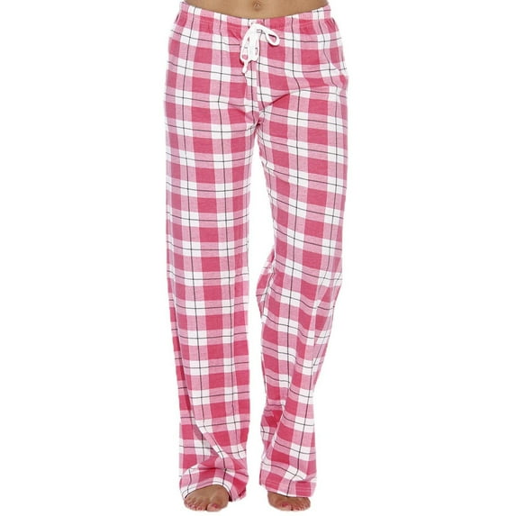 PFRNLF Womens Flannel Pajama Pants Ultra-Soft Comfy Pj Bottom Stretch Plaid Sleepwear