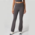 thumbnail image 1 of PFRNLF Womens Flared Pants,Soft High Waisted Flare Leggings No Front Seam Bell Bottom Yoga Pants, 1 of 6