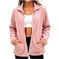 thumbnail image 1 of PFRNLF Sherpa Fleece Jackets for Women Soft Full Zip Winter Warm Plush Jacket, 1 of 6