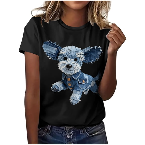 PFRNLF T-Shirts for Women Short Sleeve Basic Tees Soft Crew Neck Trendy Summer Tops for Casual