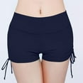 thumbnail image 1 of PFRNLF Women's Swim Shorts High Waist Swimsuit Bottoms Adjustable Side Tie Bathing Suit Boyshorts Bikini Board Shorts, 1 of 5