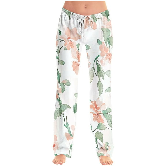 PFRNLF Womens Pajama Pants Comfy Lounge Bottoms for Women PJ Sleep Pants Sleepwear
