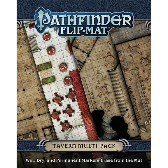 Pathfinder Flip-Mat: Tavern Multi-Pack (Paperback)