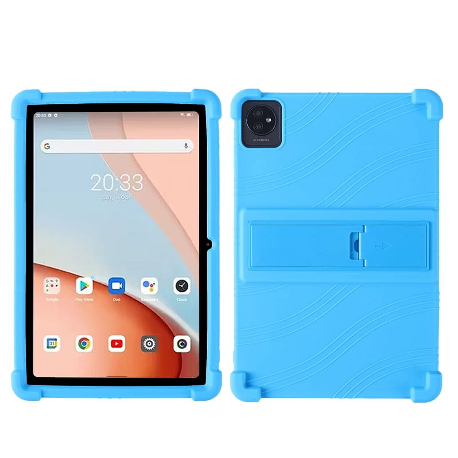LiuShan Slim Sottile Pieghevole con Supporto in Piedi Caso per DOOGEE T10W/Blackview Tab 30 WiFi/Tab 7 WiFi/Tab 8 WiFi/Tab 70 WiFi/OSCAL Pad16 /PAD60/PAD70 Tablet 10.1 Pollici,Love Tree