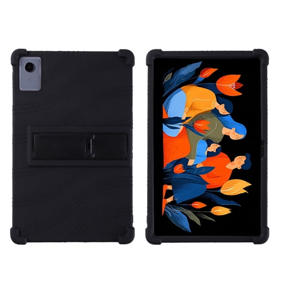 PFSZOQC Case for Lenovo Idea Tab Plus(TB365FC) 2025 12.1 Inch Safe Shockproof Silicone Stand Cover