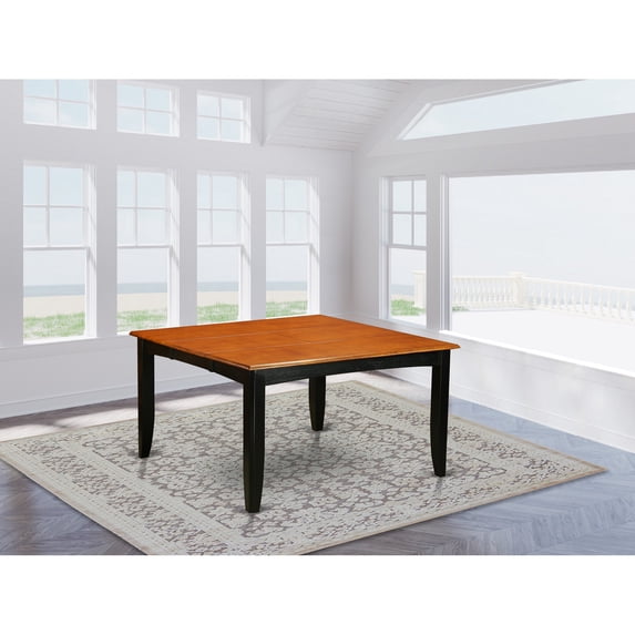 PFT-BLK-TL Wooden Importers Parfait Dining Table