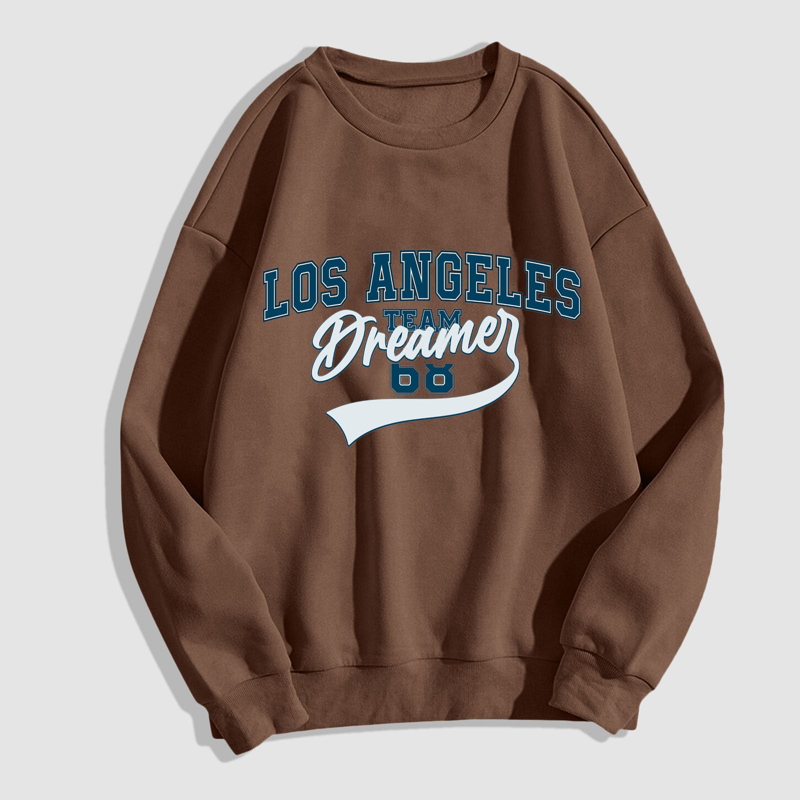 PFWOWB Graphic Crewneck Sweatshirt Women's New Printed Street