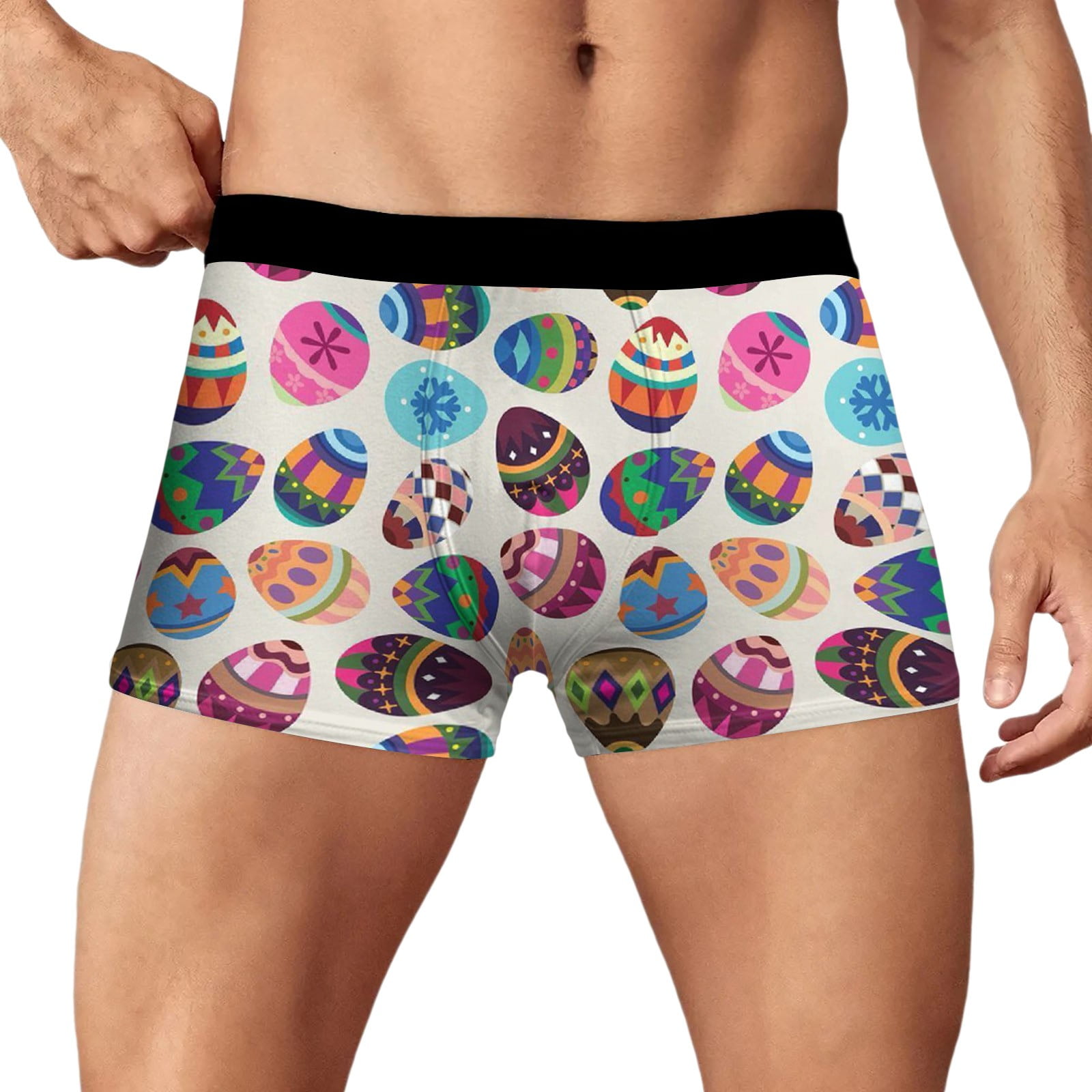 PFWOWB Panties for Men Pack Mens Easter Underwear Breathable Trend