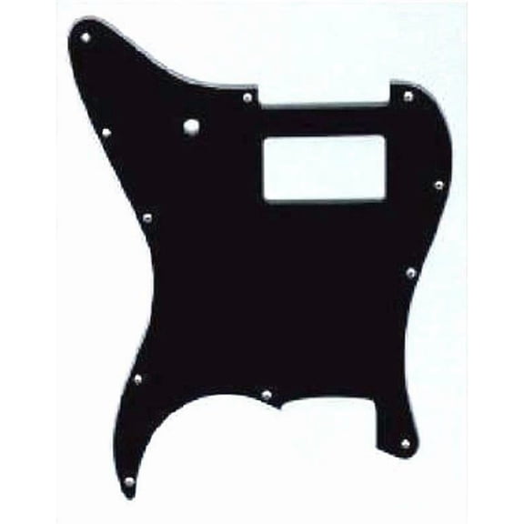 Allparts® Black 1 Humbucker Pickguard For Strat~78mm-2 Hole Mount~MIJ~Brand New