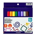 thumbnail image 1 of Pen+Gear Washable Markers, Broad Tip, Assorted Colors, 10 Count, 1 of 7