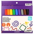 thumbnail image 1 of Pen+Gear Washable Markers, Broad Line, Assorted Colors, 10 Count, 1 of 10