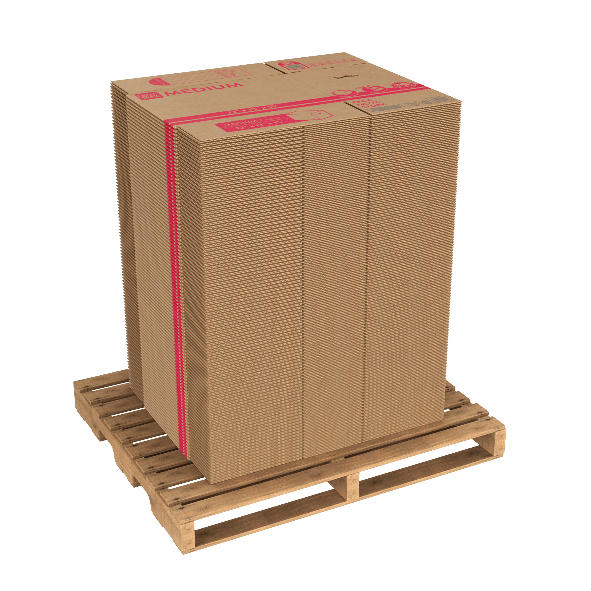 PG 22x13x15.5 Medium Moving Box 200 Count - Walmart.com