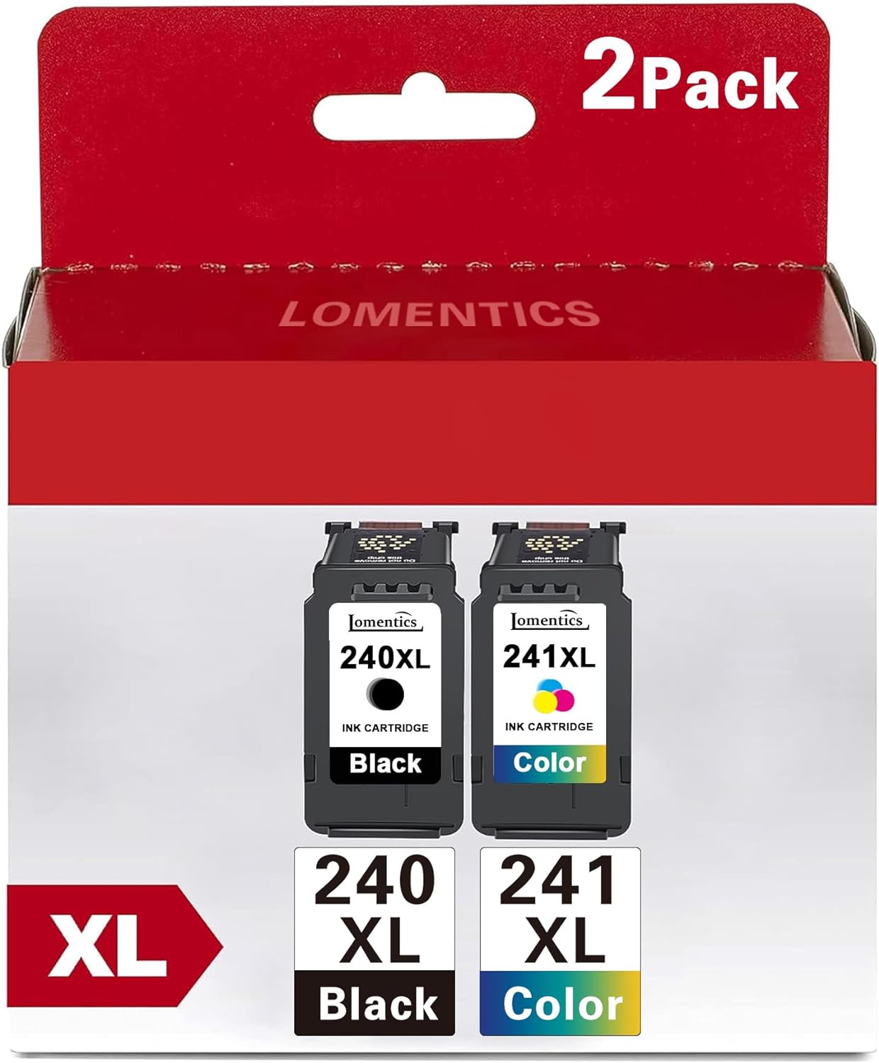 PG240 XL CL241 XL Ink Cartridges (1 Black, 1 Color, 2 Pack