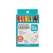 Pen+Gear 24 Count Assorted Color Crayons Set