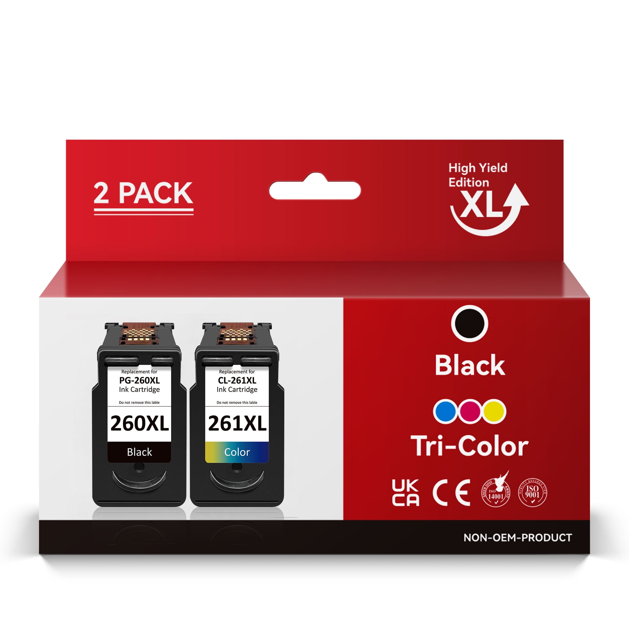 PG260 XL CL261 XL Ink Cartridge for Canon 260XL 261XL 260 261 Ink for