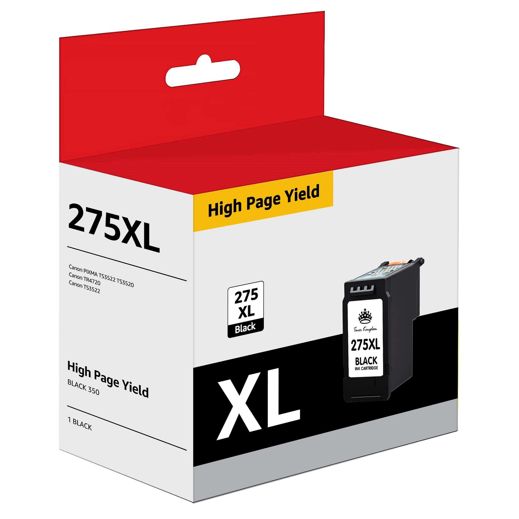 PG275 XL Multi Value Pack Compatible for PIXMA TS3520 TS3522 TR4720