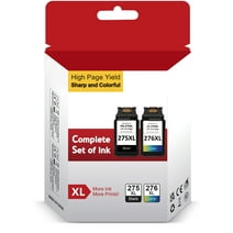 PG 275XL CL-276 XL Ink Cartridge Replacement for Canon 275 XL 276 XL 275 276 Black and Color