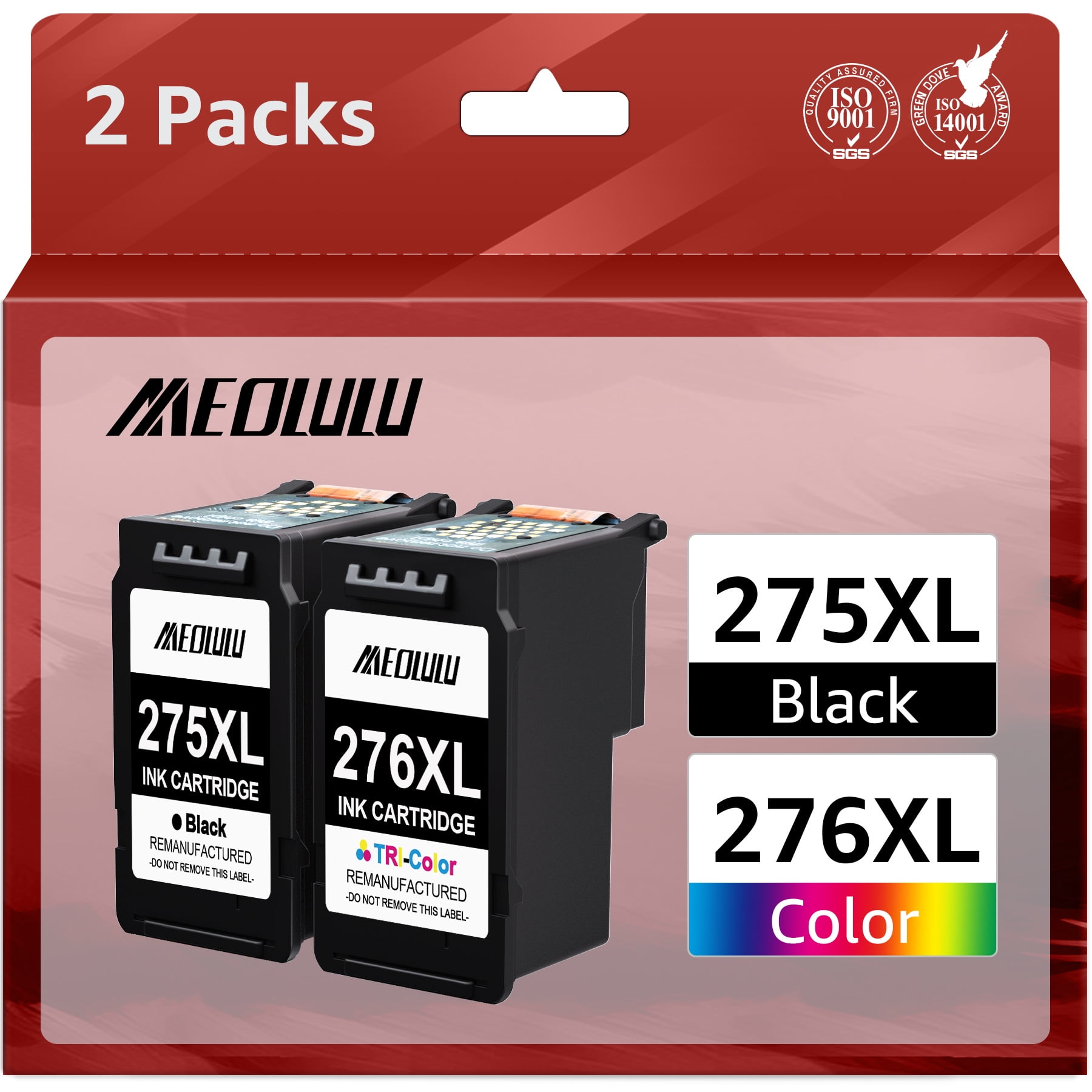 PG275XL CL276XL Ink Cartridge Black and TriColor 275 275/276 Ink