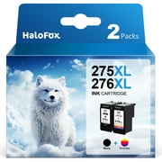 PG-275XL/CL-276XL PG-275/CL-276 ink cartridges for canon PIXMA TS3520 TS3522 and TR4720 TR4722 Printers for canon PG275/CL276 PG-275XL/CL-276XL High Yield Ink Cartridge(1 Black, 1 Color)