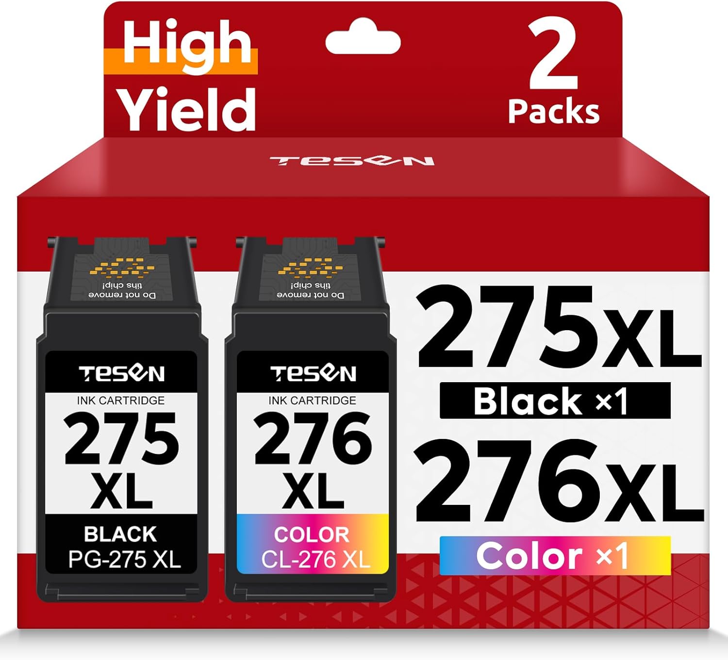 Kit Ricarica Inchiostro Per Canon PG275 CL276 XL – Nero, Ciano, Magenta, Giallo, Con Cassetta Attrezzi