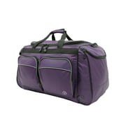 28 in Jumbo Sport Duffel Bag for Travel, Purple